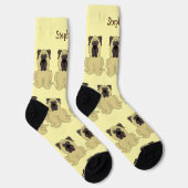 Socks Bullmastiff Dog Design Socken (Rechts)