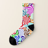 Socks - Candy Collage Socken (Links - Außen)
