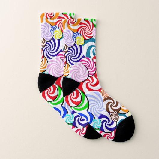Socks - Candy Collage Socken (Paar)