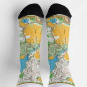 Socks -  Central park orienteering map Socken (Oben)