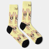 Socks Chihuahua Dog Design Socken (Rechts)