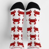 Socks Crab Design Socken (Oben)