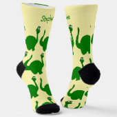 Socks Dinosaurier Design Socken (Gewinkelt)
