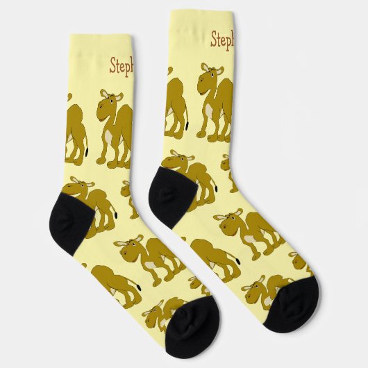Socks Dromedary Camel Design Socken (Rechts)