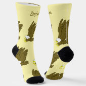 Socks Eagle Design Socken (Gewinkelt)