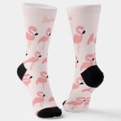 Socks Flamingo Design Socken (Gewinkelt)