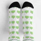 Socks Frogs And Dragonfly Design Socken (Oben)