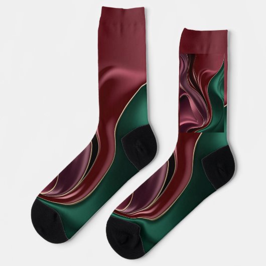 Socks in stylish abstract graphic socken (Linkes Detail)