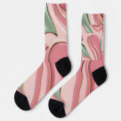 Socks in stylish abstract graphic socken (Linkes Detail)