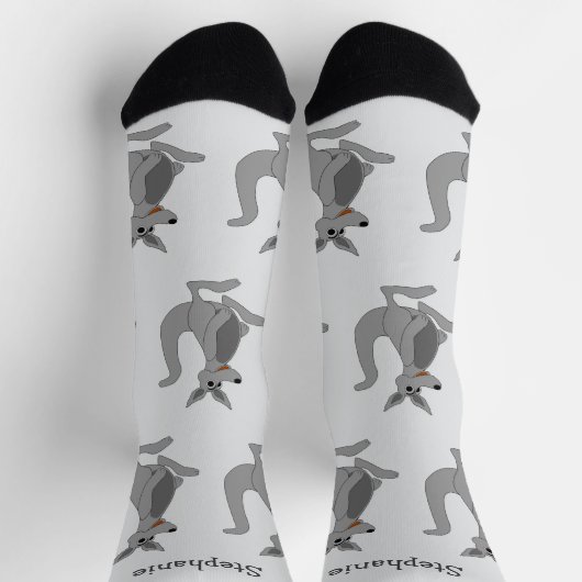 Socks Kangaroo Design Socken (Oben)