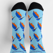 Socks Kingfisher Design Socken (Oben)