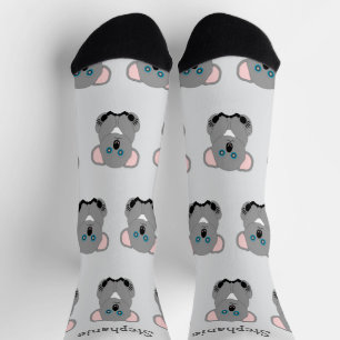 Socks Koala Bear Design Socken