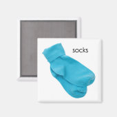 Socks Kühlschrank Magnet (Vorderseite/Rückseite)