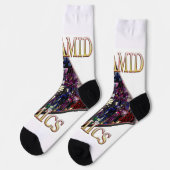 SOCKS MIT PYRAMIDEN LOGO SOCKEN (Linkes Detail)