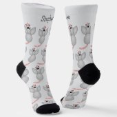 Socks Mouse Design Socken (Gewinkelt)