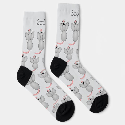 Socks Mouse Design Socken (Rechts)