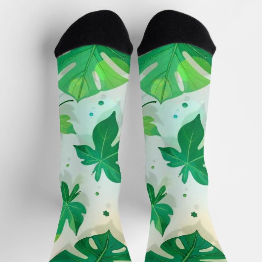 Socks of Leaves Socken (Oben)
