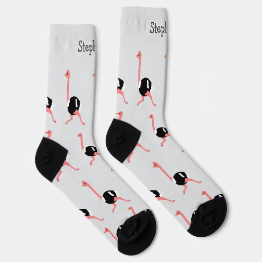 Socks Ostrich Design Socken (Rechts)