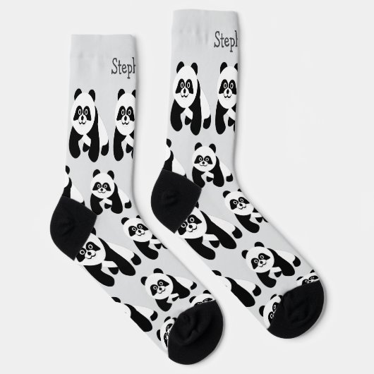 Socks Panda Design Socken (Rechts)