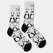 Socks Panda Design Socken (Rechts)