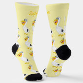 Socks Pelican Design Socken (Gewinkelt)