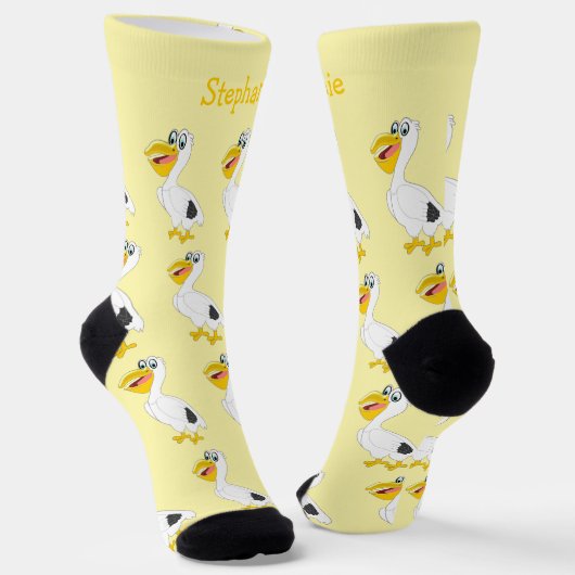 Socks Pelican Design Socken (Gewinkelt)
