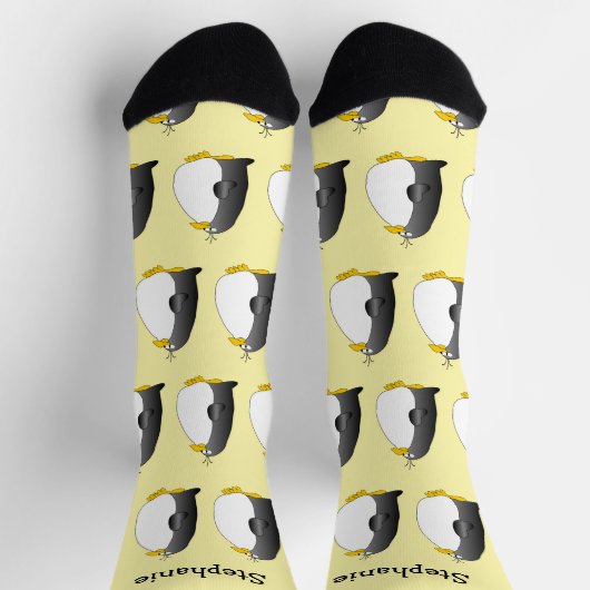 Socks Pinguin Design Socken (Oben)