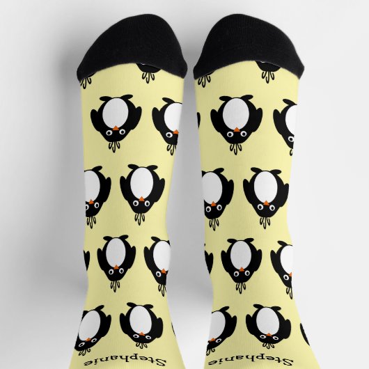 Socks Pinguin Design Socken (Oben)