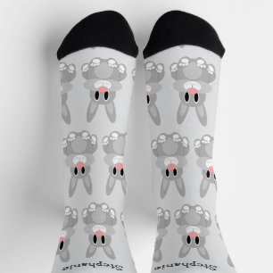 Socks Rabbit Design Socken