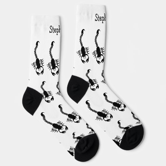Socks Scorpion Design Socken (Rechts)