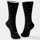 Socks-Socken-Black-Oswald-Yeah! (The Oce) Socken (Gewinkelt)