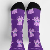 Socks Squid Design Socken (Oben)