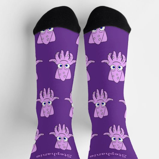 Socks Squid Design Socken (Oben)