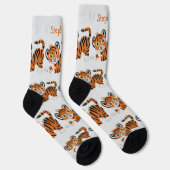 Socks Tiger Cub Design Socken (Rechts)