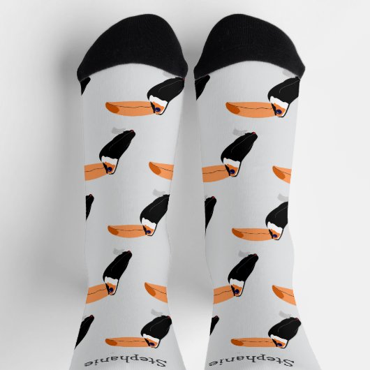 Socks Toucan Design Socken (Oben)