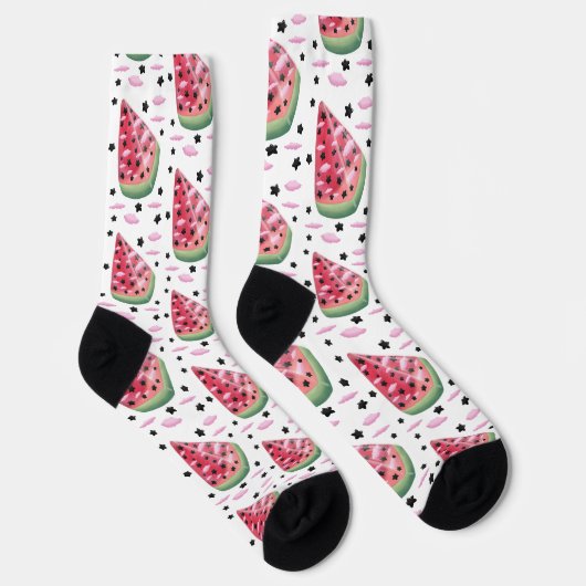 Socks watermelon star  socken (Rechts)
