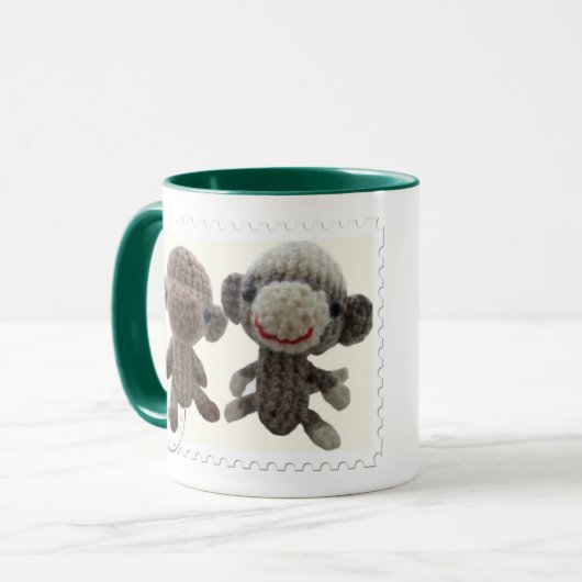 Socky u. Erdnuss-Tasse Tasse (Vorderseite Links)