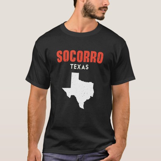 Socorro Texas USA Staat America Travel Texan T-Shirt (Vorderseite)