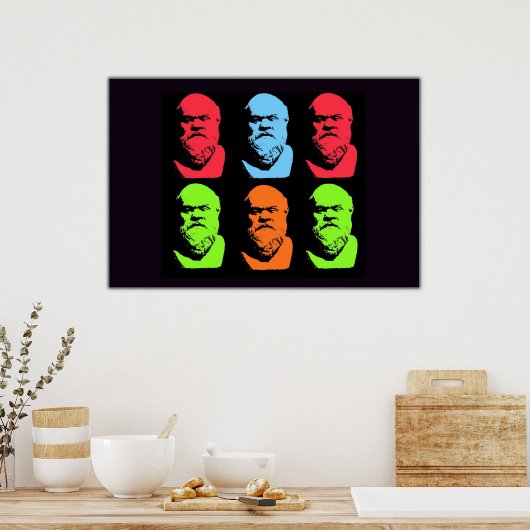 Socrates Collage Poster (Küche)