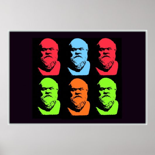 Socrates Collage Poster (Vorne)