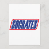 Socrates Postkarte (Vorderseite)