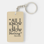 SOCRATES-Schlüsselanhänger Schlüsselanhänger (Rückseite)