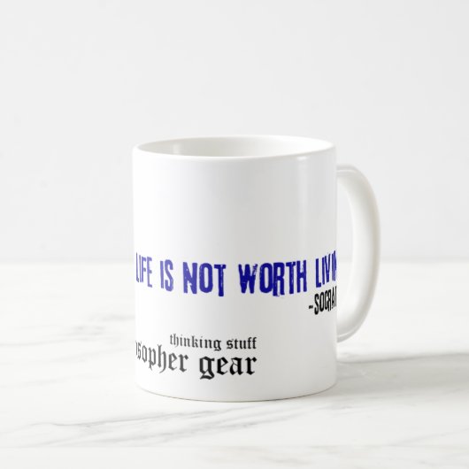 SOCRATES-TASSE KAFFEETASSE (VorderseiteRechts)