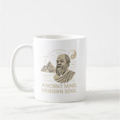 Socrates Vibes Ancient Mind Modern Soul Philosophe Kaffeetasse (Links)