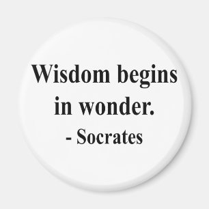 SOCRATES-Zitat 1a Magnet