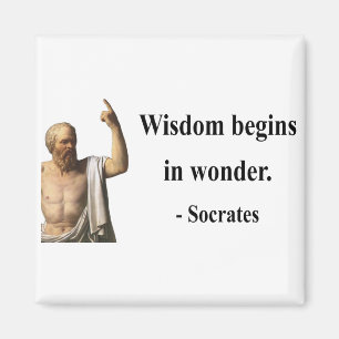SOCRATES-Zitat 1b Magnet