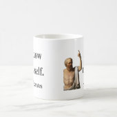 SOCRATES-Zitat 5b Kaffeetasse (Mittel)