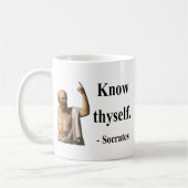 SOCRATES-Zitat 5b Kaffeetasse (Links)