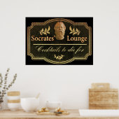 Socrates's Lounge Poster (Küche)