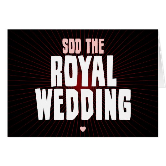 Sod die königliche Hochzeit (Vorderseite (Horizontal))